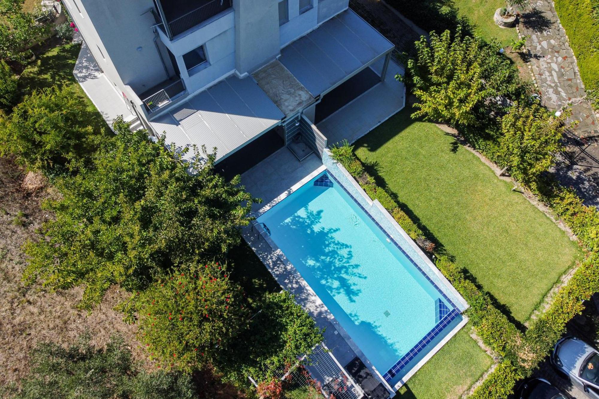 Deluxe Chrousso Pool Villa Палиури Экстерьер фото